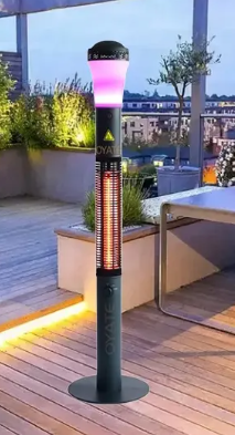 Heizgerät mit IPX5 Wasserschutzklassifizierung